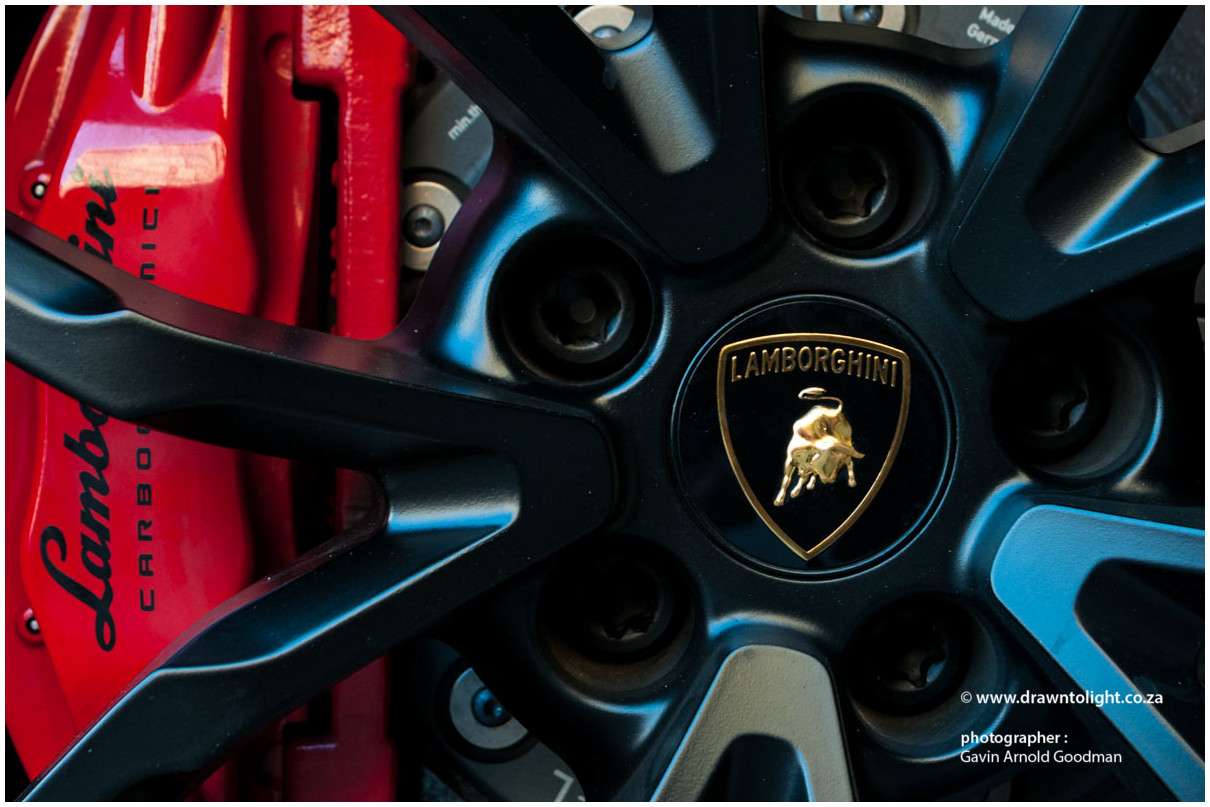 drawntolight pink Lamborghini by Gavin Arnold Goodman